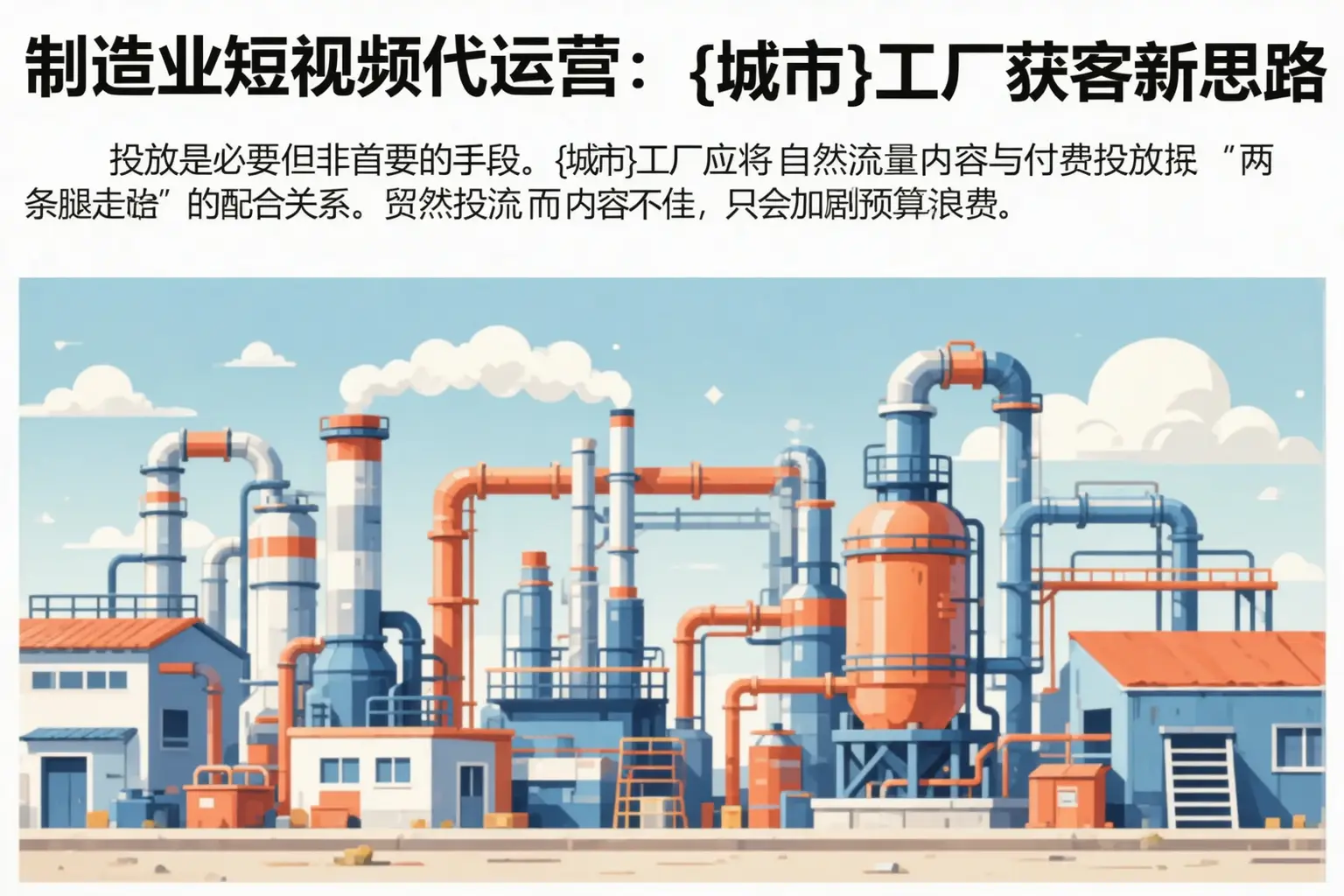 制造业短视频代运营:宁德工厂获客新思路