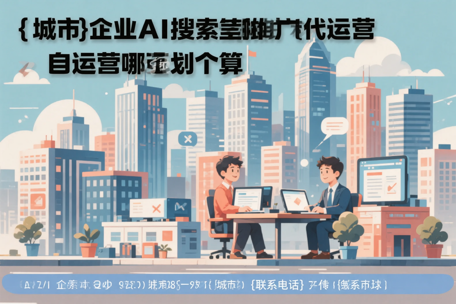 宁德企业AI搜索推广代运营和自运营哪个更划算