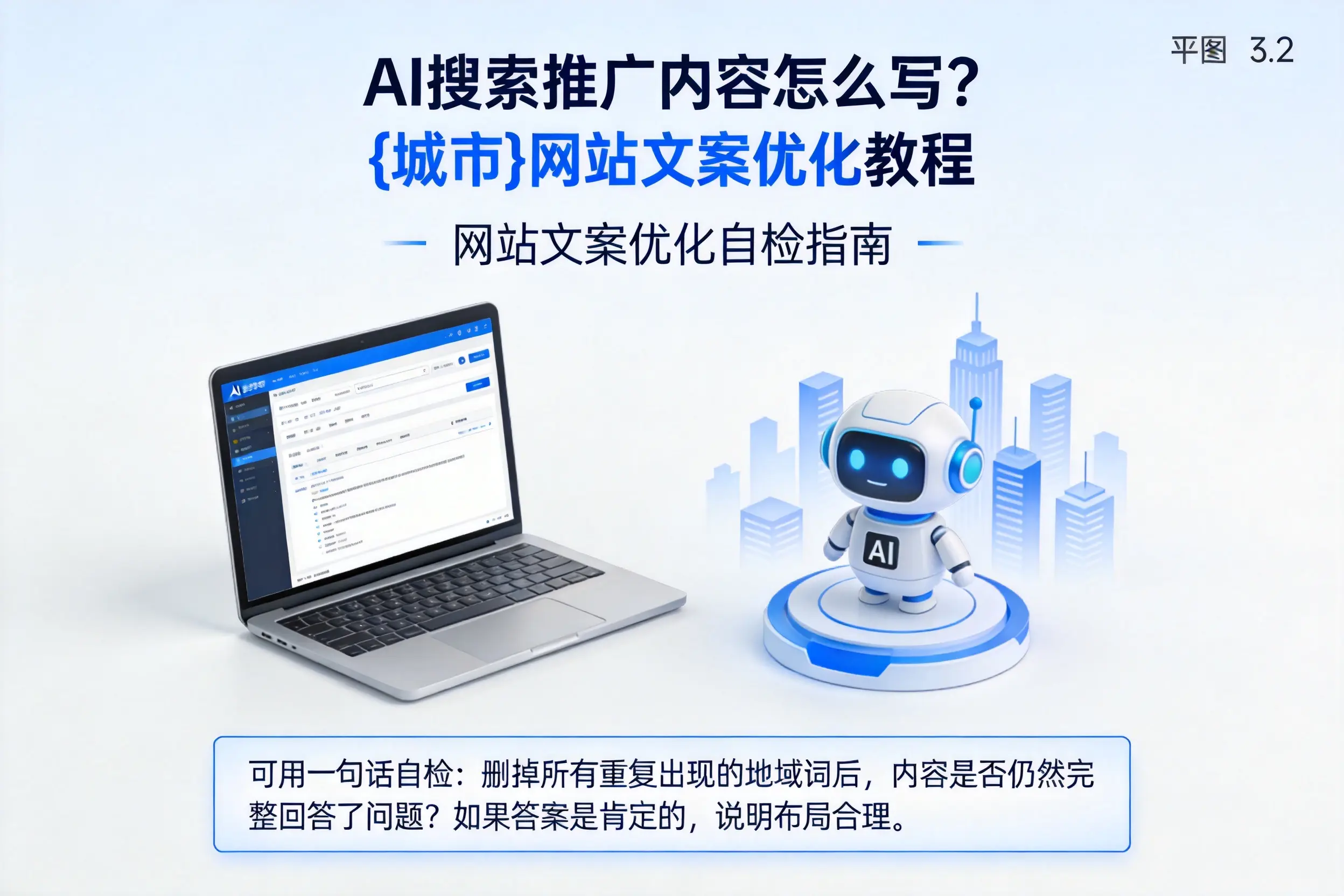 AI搜索推广内容怎么写？宁德网站文案优化教程
