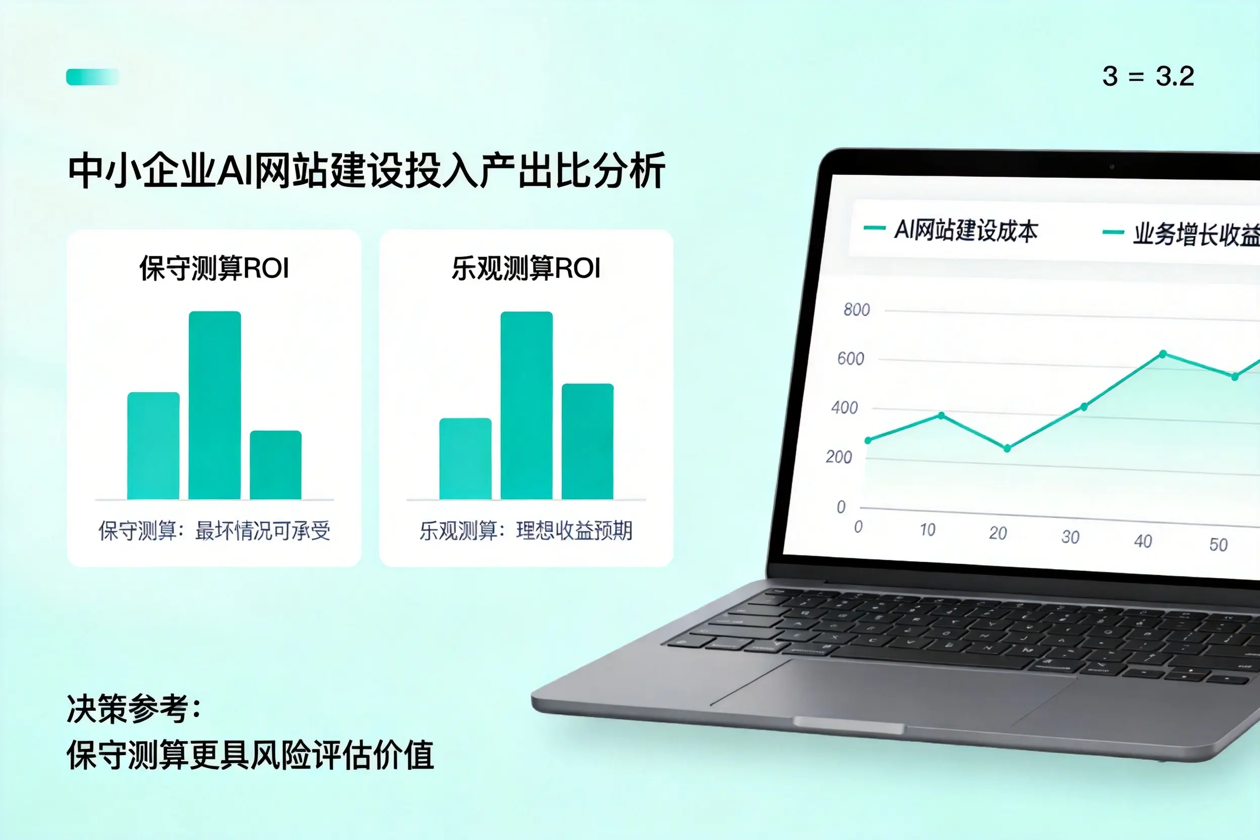 宁德中小企业AI网站建设投入产出比怎么算？先看这份分析