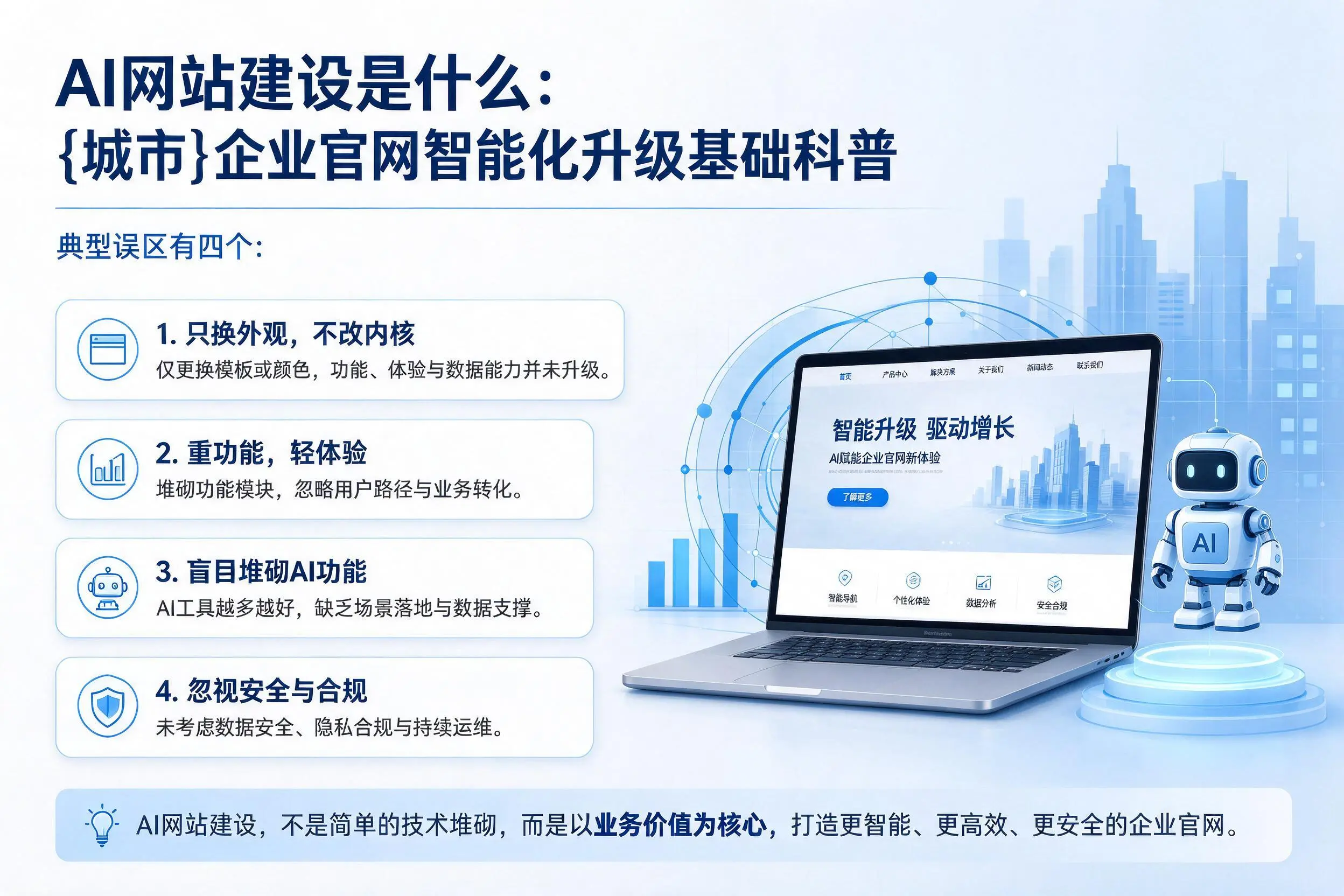 AI网站建设是什么：宁德企业官网智能化升级基础科普